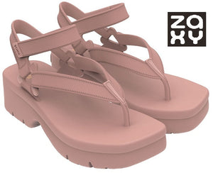 ZAXY STRAPS SAND FEM